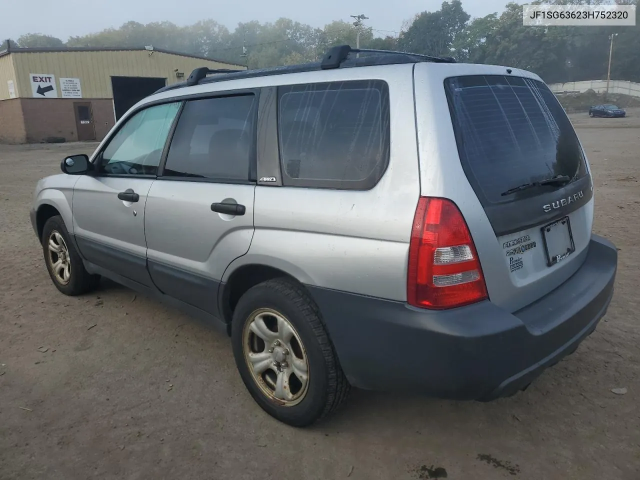 2003 Subaru Forester 2.5X VIN: JF1SG63623H752320 Lot: 72047094