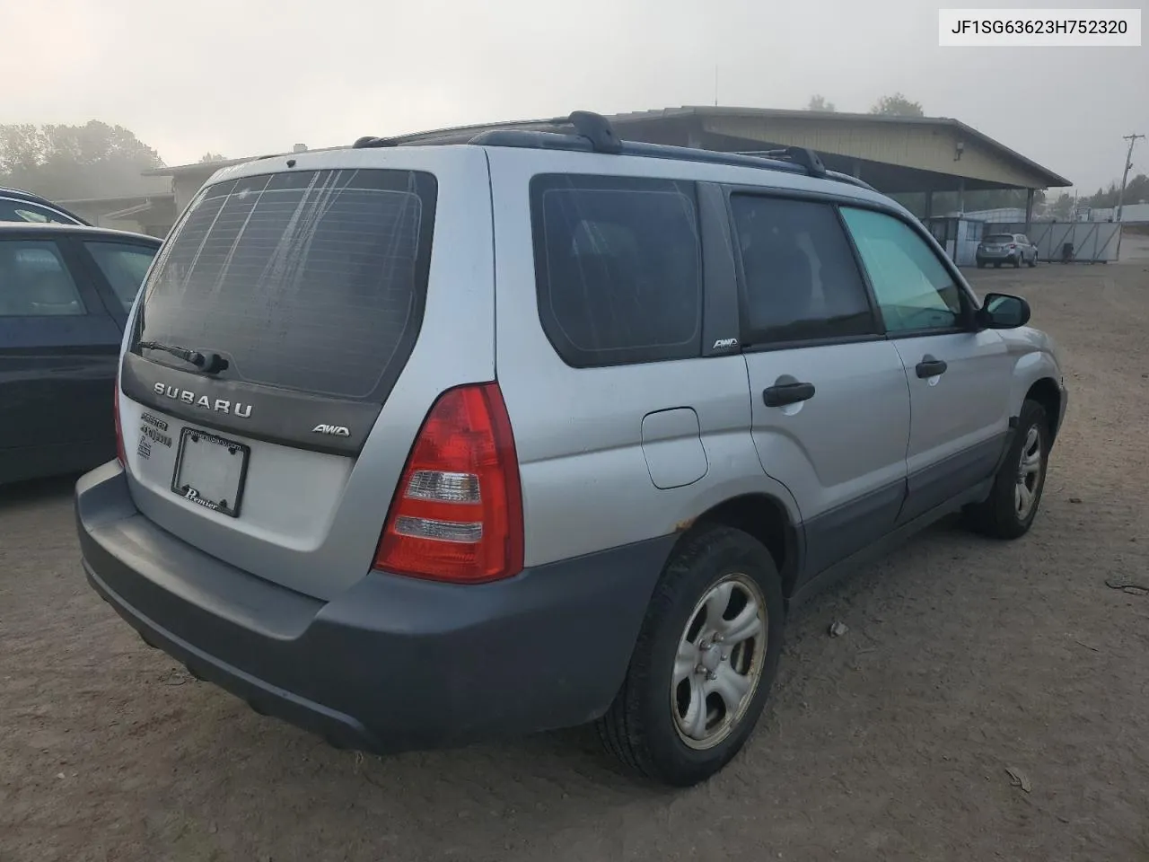 2003 Subaru Forester 2.5X VIN: JF1SG63623H752320 Lot: 72047094