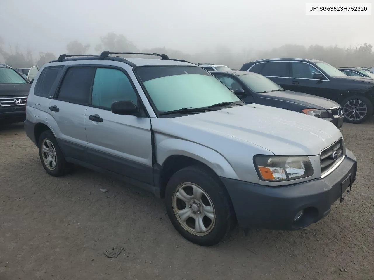 2003 Subaru Forester 2.5X VIN: JF1SG63623H752320 Lot: 72047094