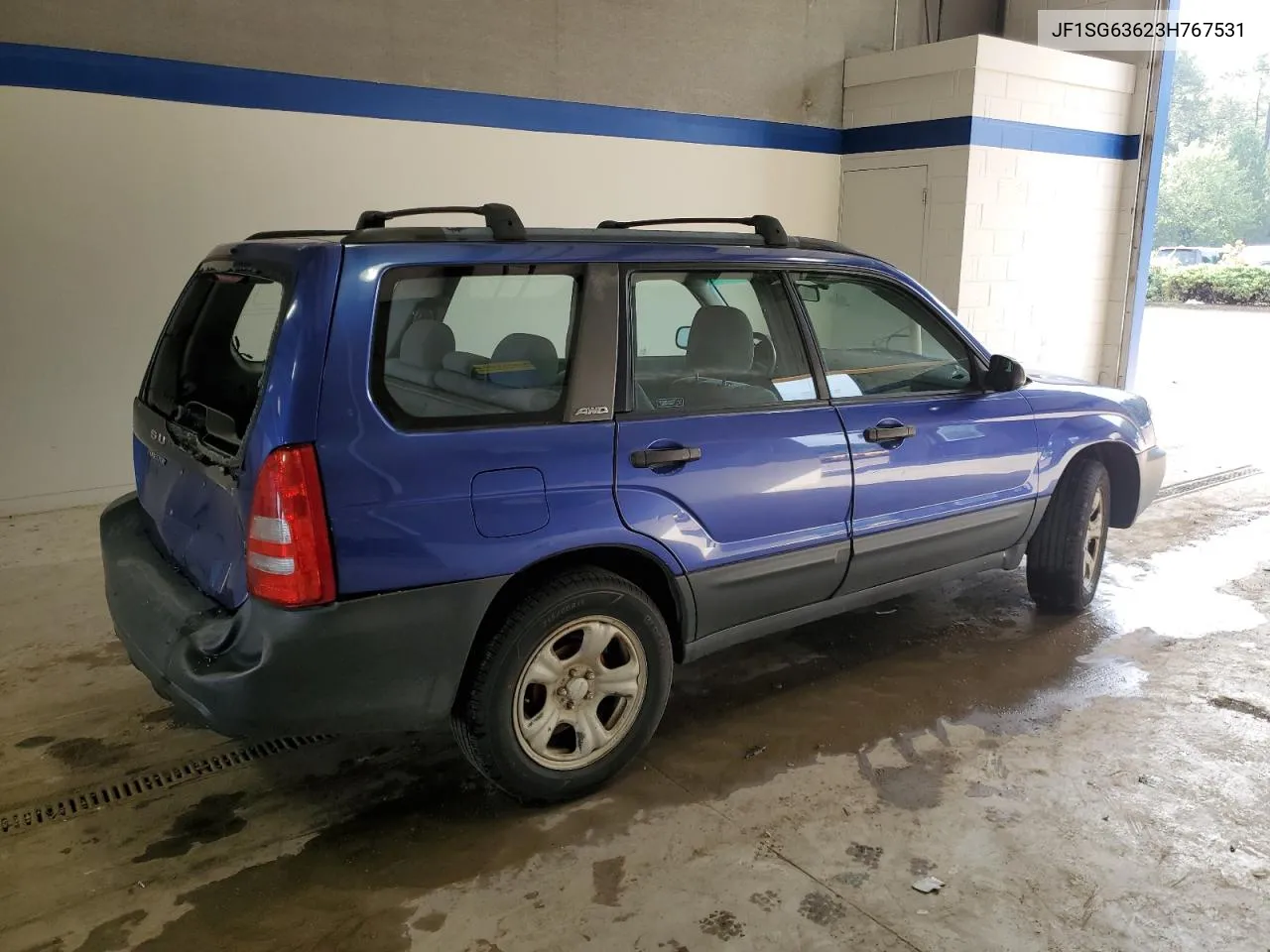 2003 Subaru Forester 2.5X VIN: JF1SG63623H767531 Lot: 73631934