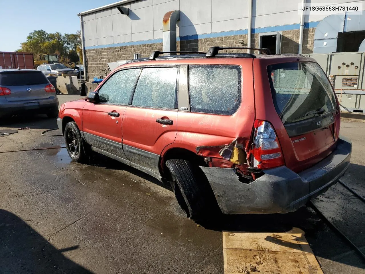 2003 Subaru Forester 2.5X VIN: JF1SG63663H731440 Lot: 76963674