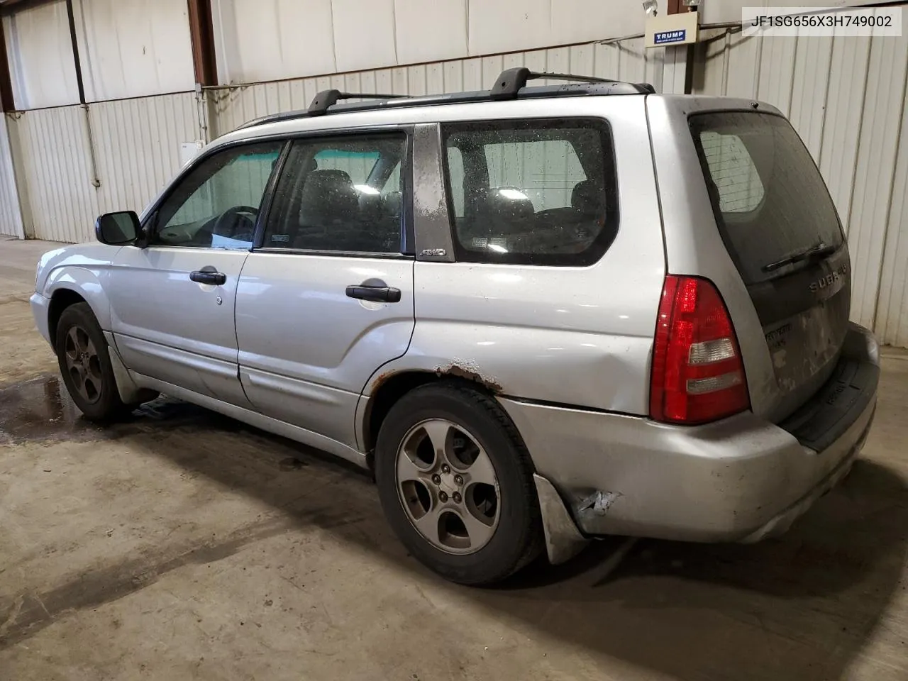 2003 Subaru Forester 2.5Xs VIN: JF1SG656X3H749002 Lot: 79035104