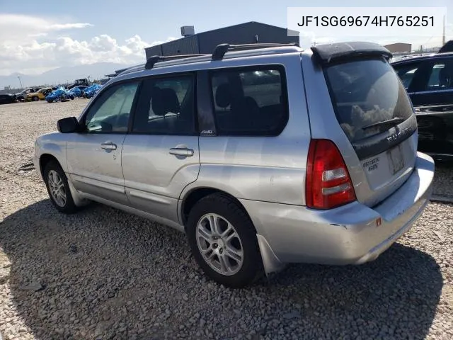 JF1SG69674H765251 2004 Subaru Forester 2.5Xt