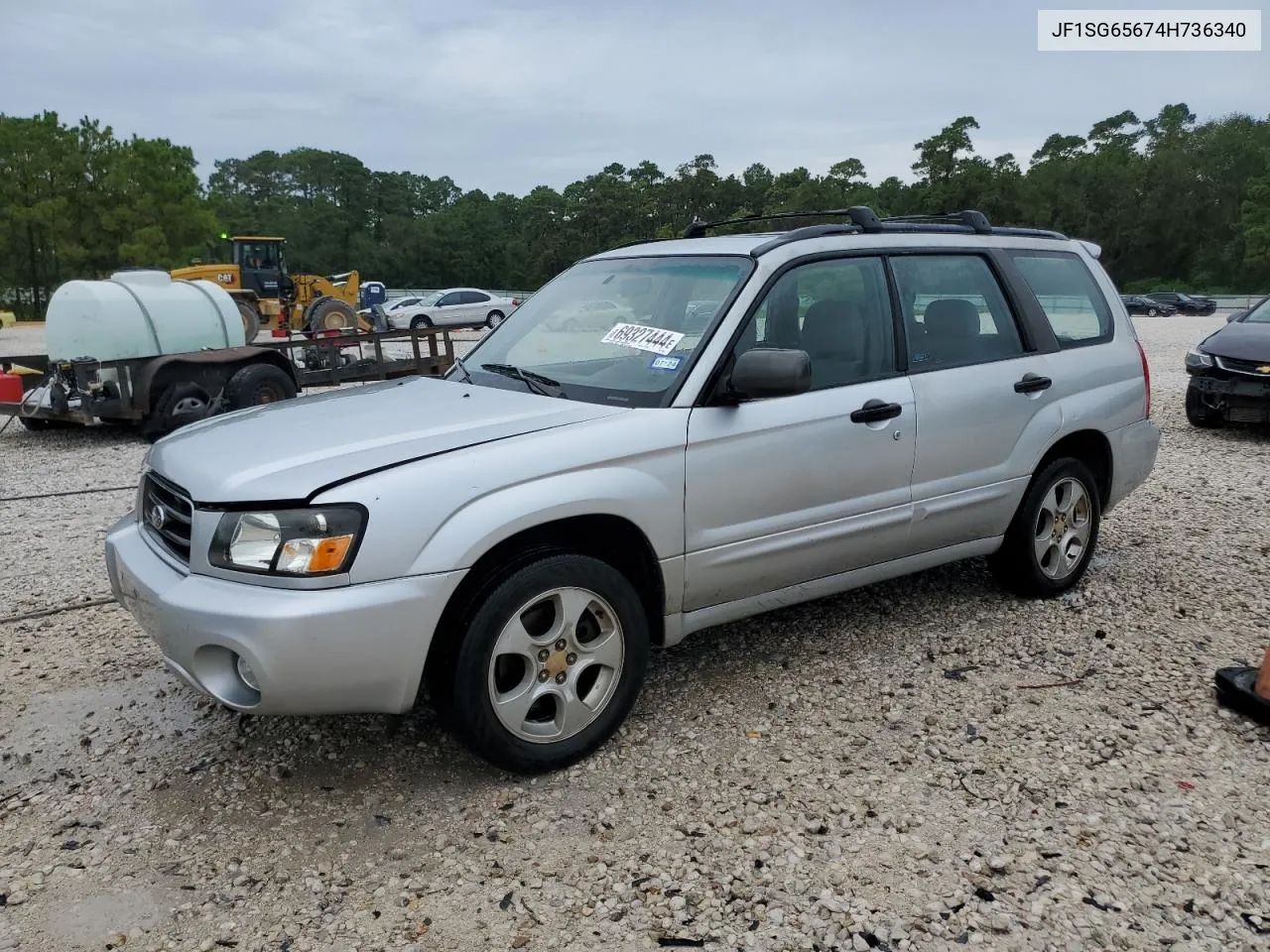 2004 Subaru Forester 2.5Xs VIN: JF1SG65674H736340 Lot: 69327444