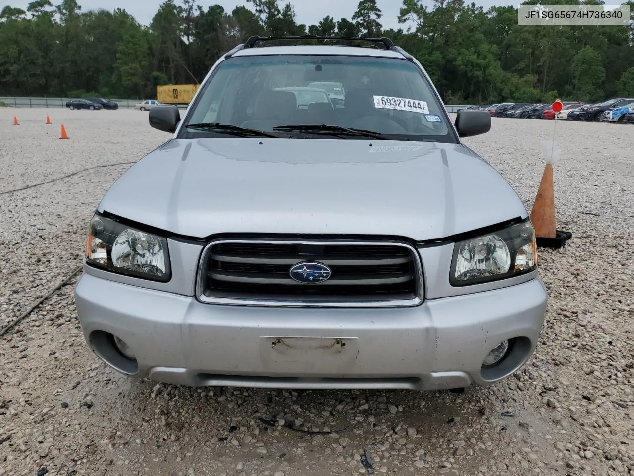 2004 Subaru Forester 2.5Xs VIN: JF1SG65674H736340 Lot: 69327444