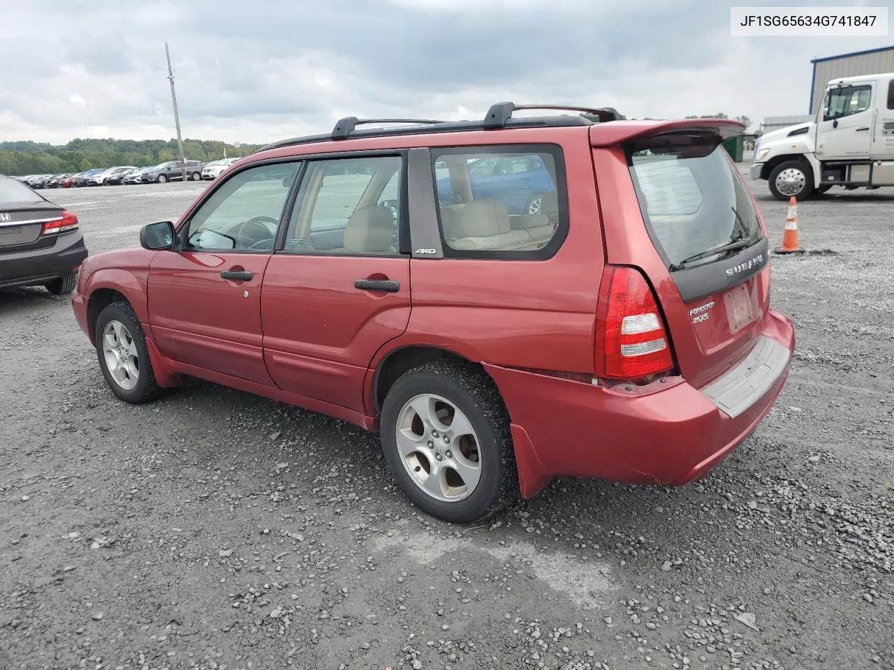 2004 Subaru Forester 2.5Xs VIN: JF1SG65634G741847 Lot: 71451424