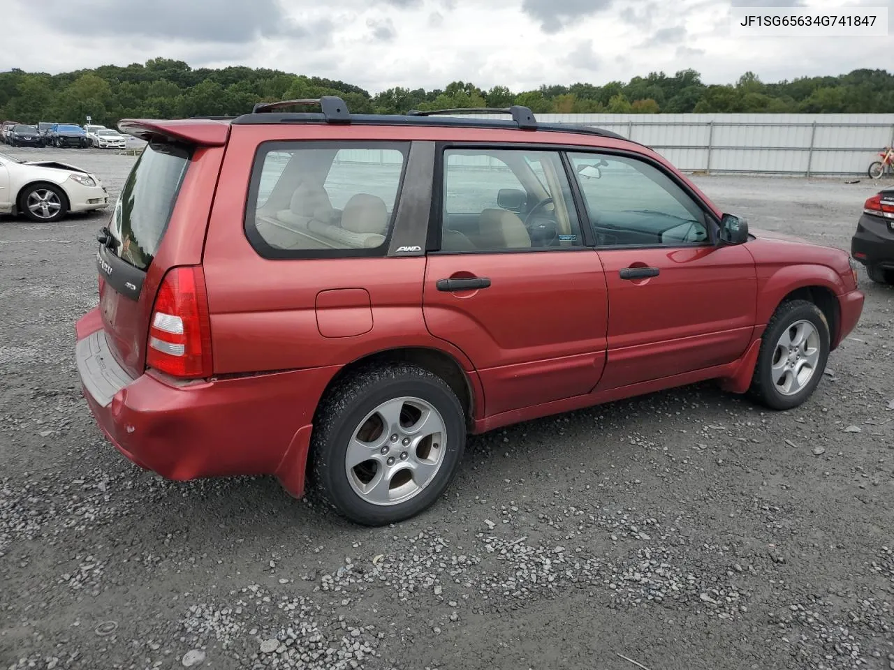 2004 Subaru Forester 2.5Xs VIN: JF1SG65634G741847 Lot: 71451424