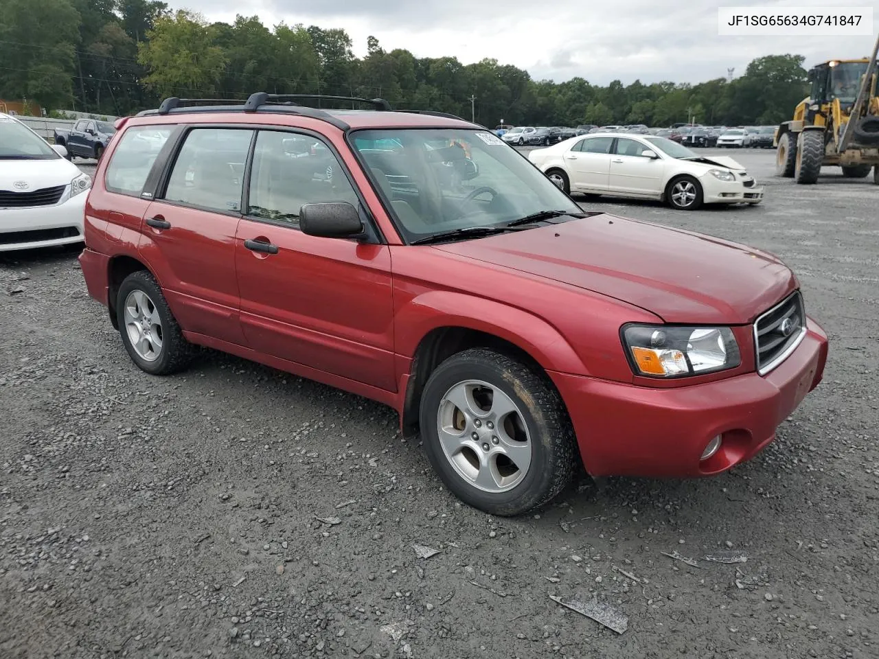 2004 Subaru Forester 2.5Xs VIN: JF1SG65634G741847 Lot: 71451424