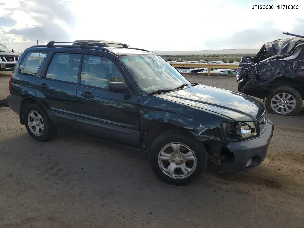 2004 Subaru Forester 2.5X VIN: JF1SG63614H718886 Lot: 72815794