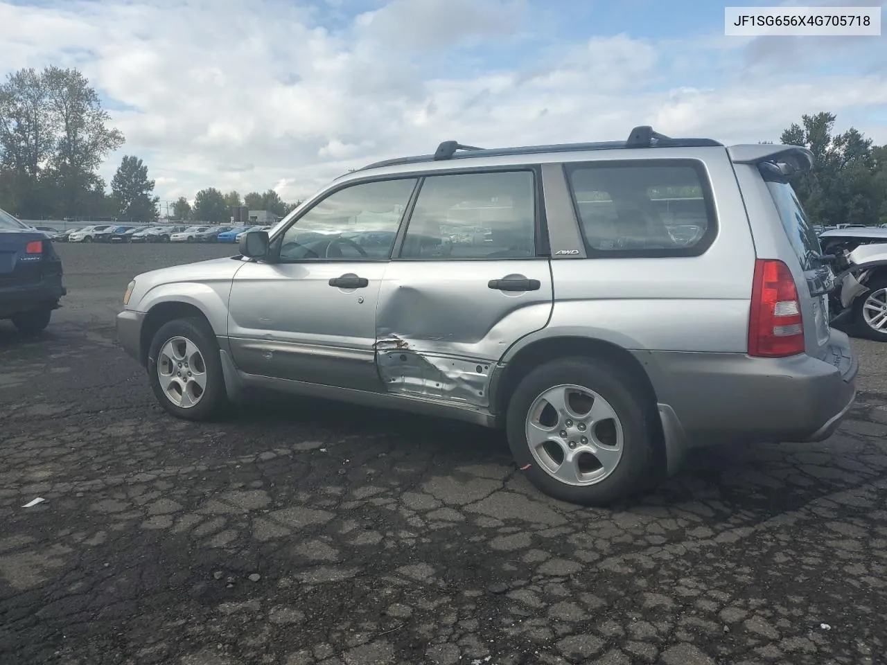 2004 Subaru Forester 2.5Xs VIN: JF1SG656X4G705718 Lot: 73843854