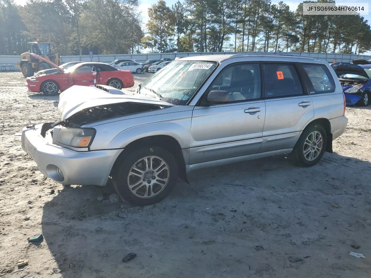 2004 Subaru Forester 2.5Xt VIN: JF1SG69634H760614 Lot: 80165214