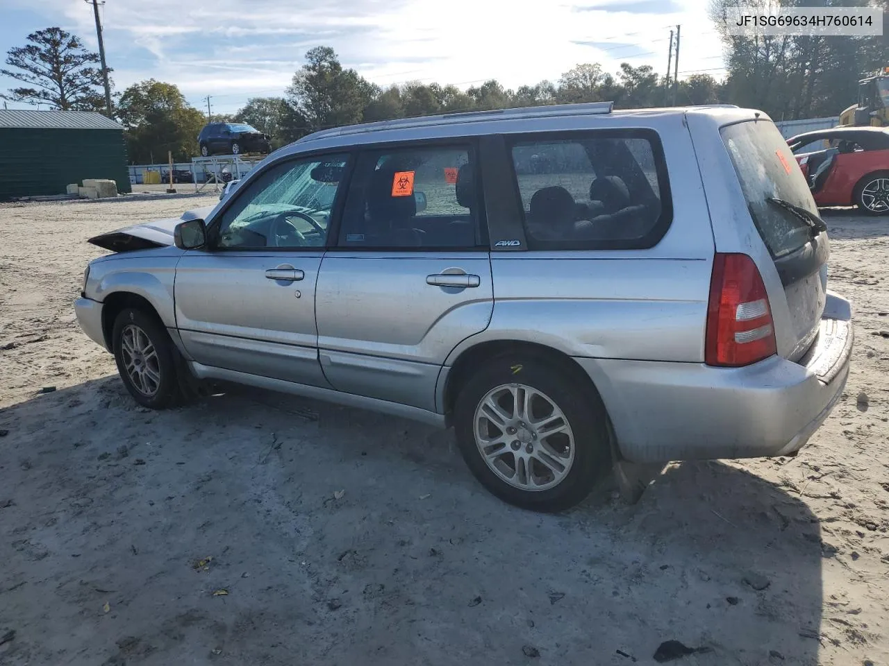 2004 Subaru Forester 2.5Xt VIN: JF1SG69634H760614 Lot: 80165214