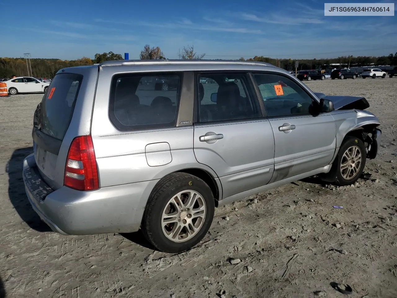 2004 Subaru Forester 2.5Xt VIN: JF1SG69634H760614 Lot: 80165214