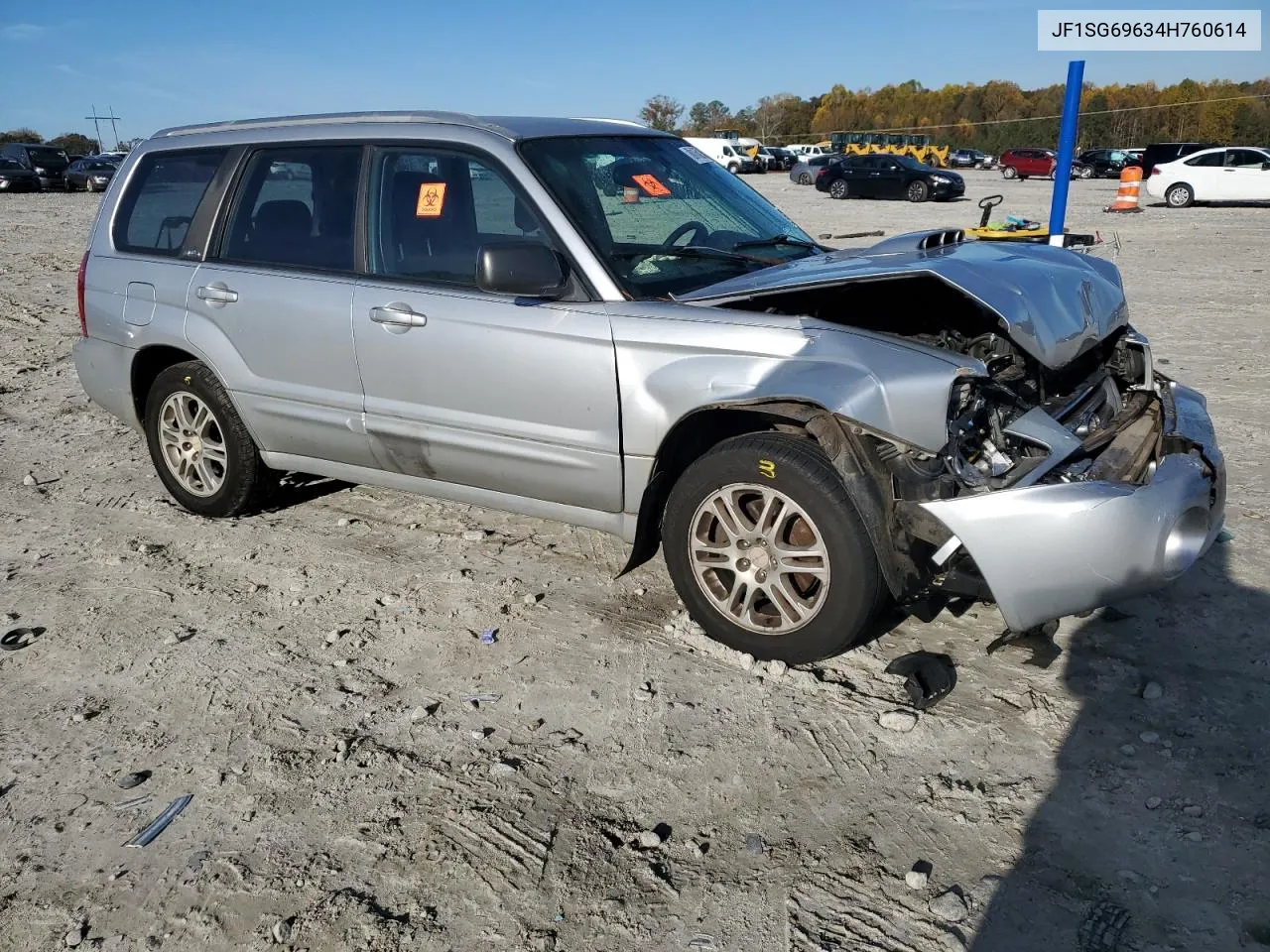 2004 Subaru Forester 2.5Xt VIN: JF1SG69634H760614 Lot: 80165214