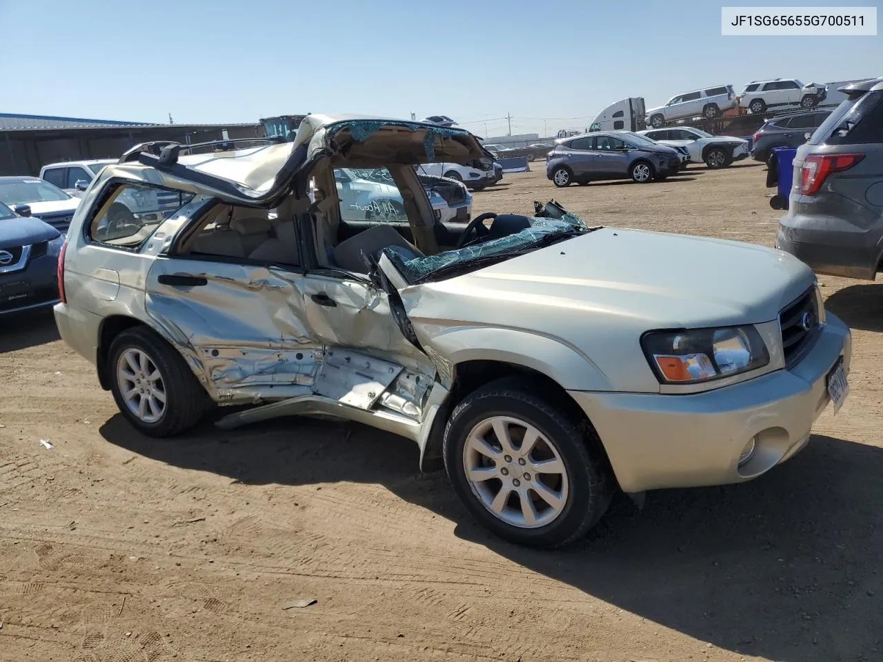 2005 Subaru Forester 2.5Xs VIN: JF1SG65655G700511 Lot: 65227504