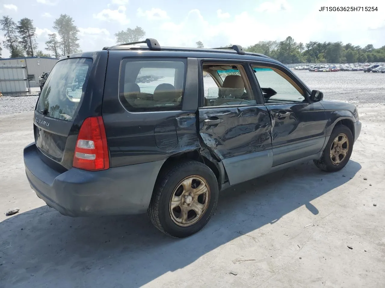 2005 Subaru Forester 2.5X VIN: JF1SG63625H715254 Lot: 66795324