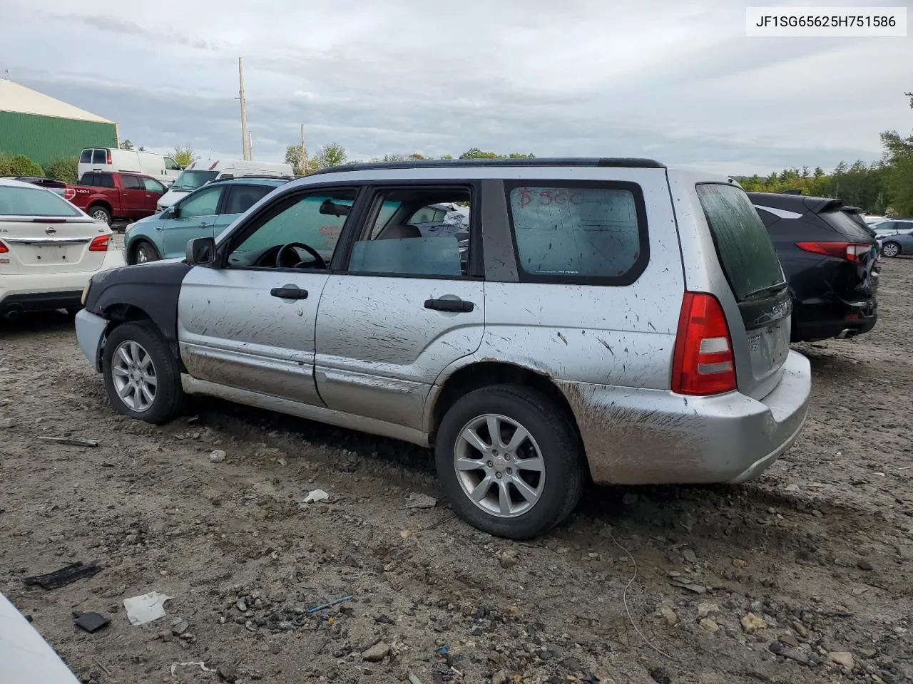 2005 Subaru Forester 2.5Xs VIN: JF1SG65625H751586 Lot: 72276364