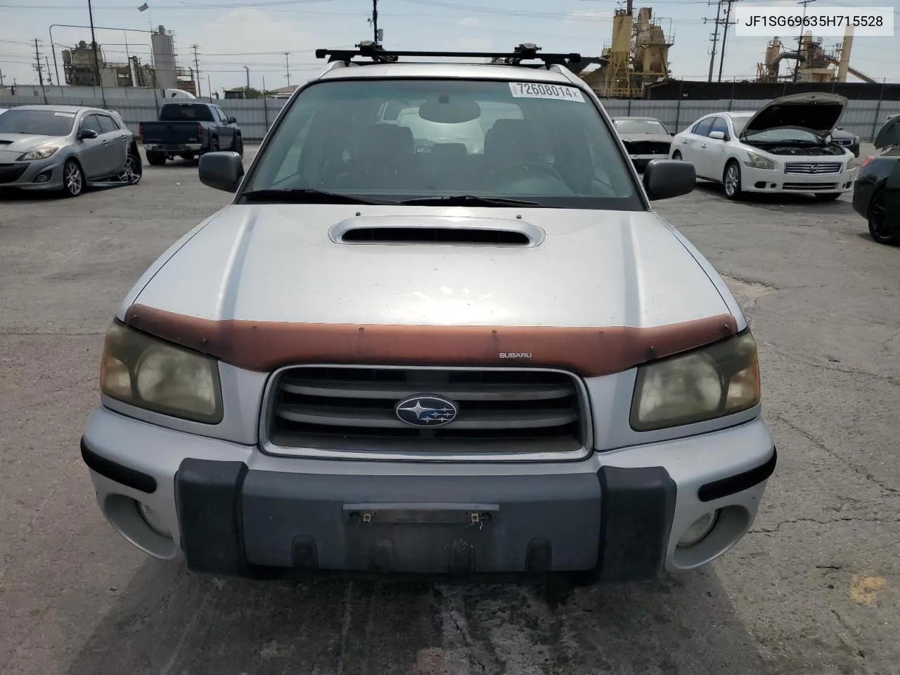 JF1SG69635H715528 2005 Subaru Forester 2.5Xt