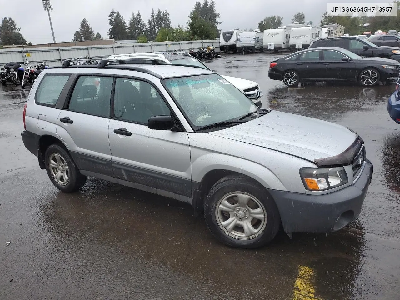 2005 Subaru Forester 2.5X VIN: JF1SG63645H713957 Lot: 73247004