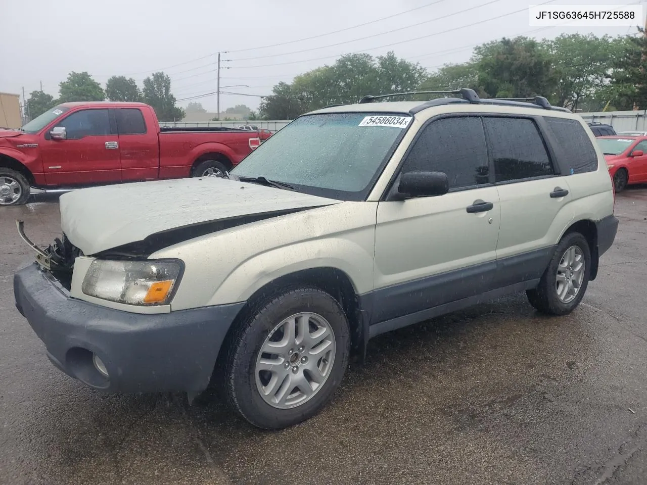 2005 Subaru Forester 2.5X VIN: JF1SG63645H725588 Lot: 74426874