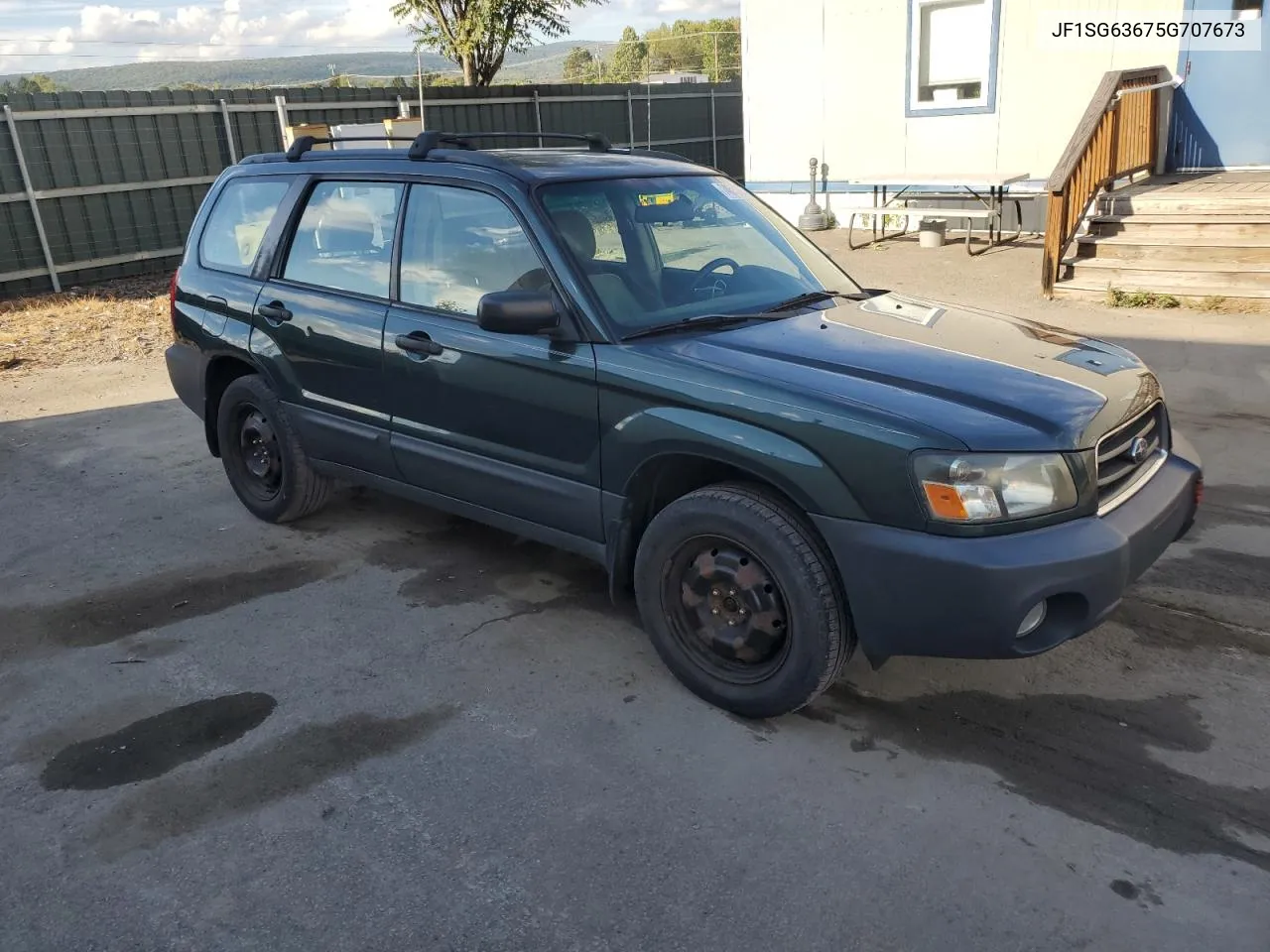 JF1SG63675G707673 2005 Subaru Forester 2.5X