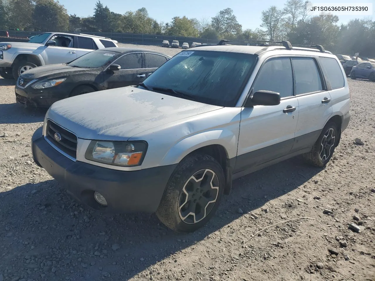 JF1SG63605H735390 2005 Subaru Forester 2.5X