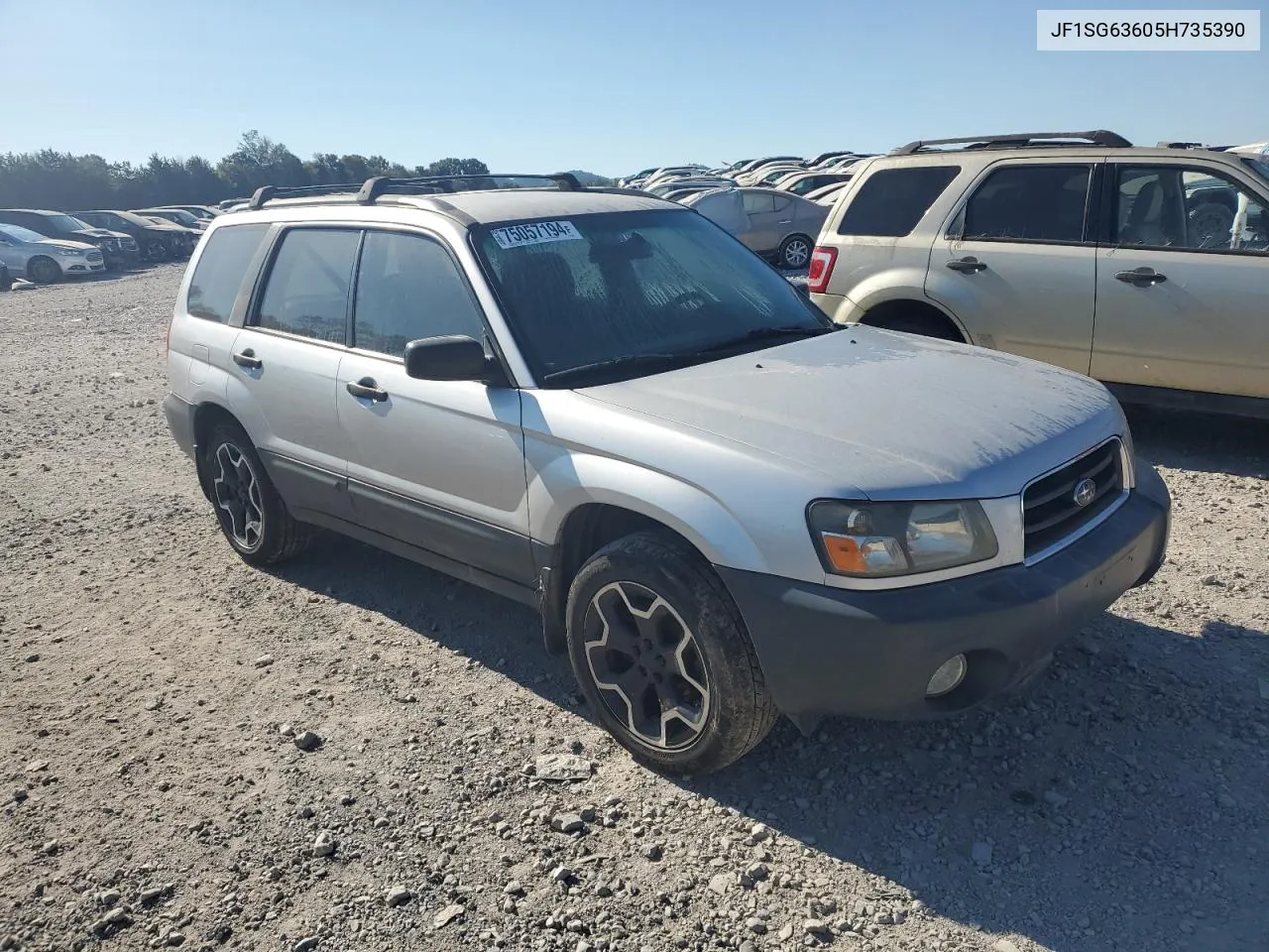 JF1SG63605H735390 2005 Subaru Forester 2.5X