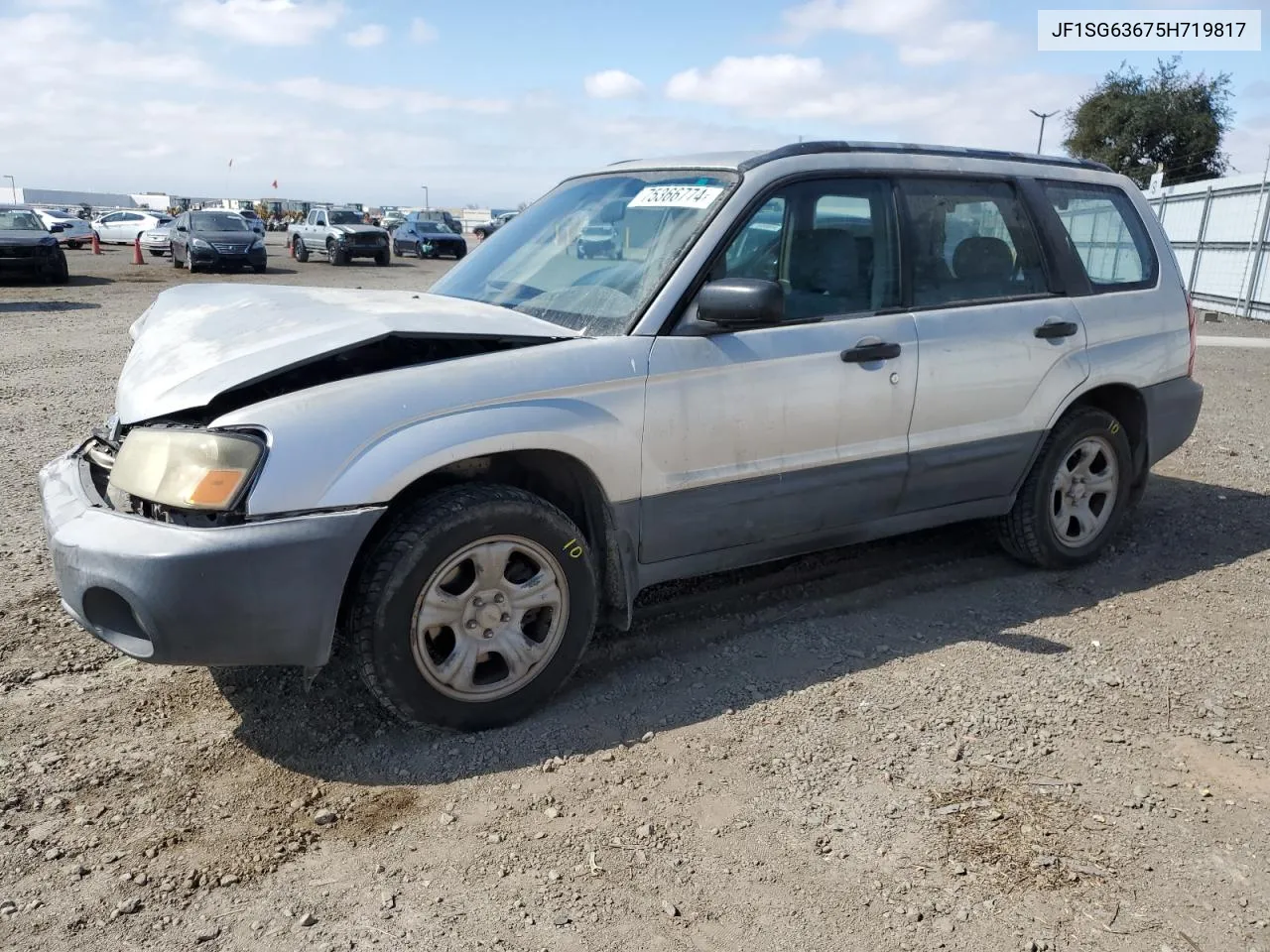 2005 Subaru Forester 2.5X VIN: JF1SG63675H719817 Lot: 75366774