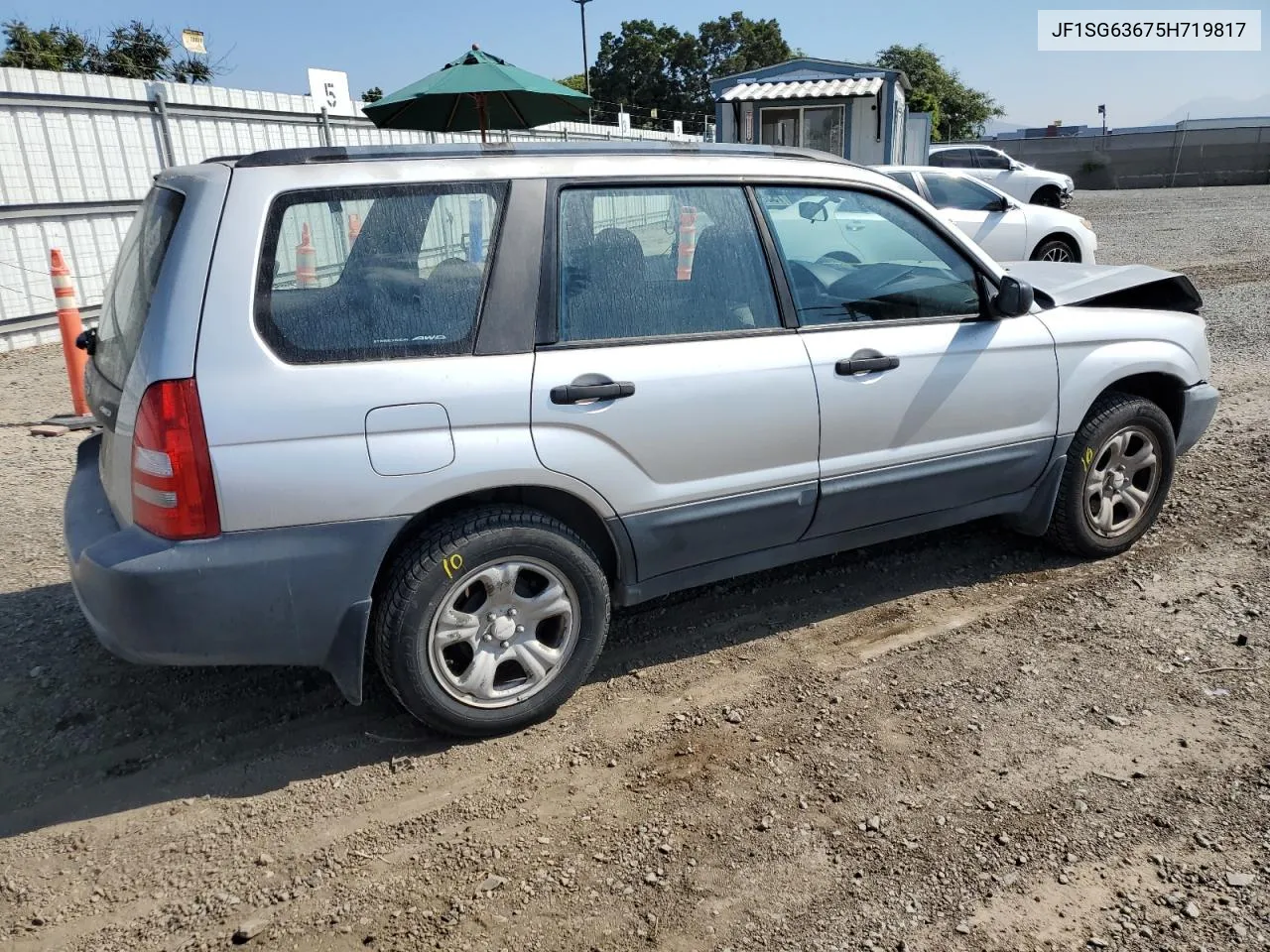 2005 Subaru Forester 2.5X VIN: JF1SG63675H719817 Lot: 75366774