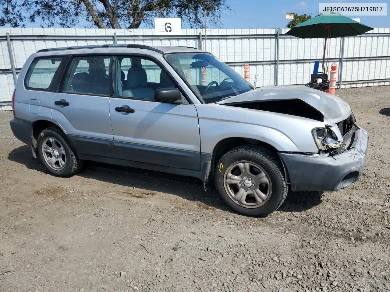 2005 Subaru Forester 2.5X VIN: JF1SG63675H719817 Lot: 75366774