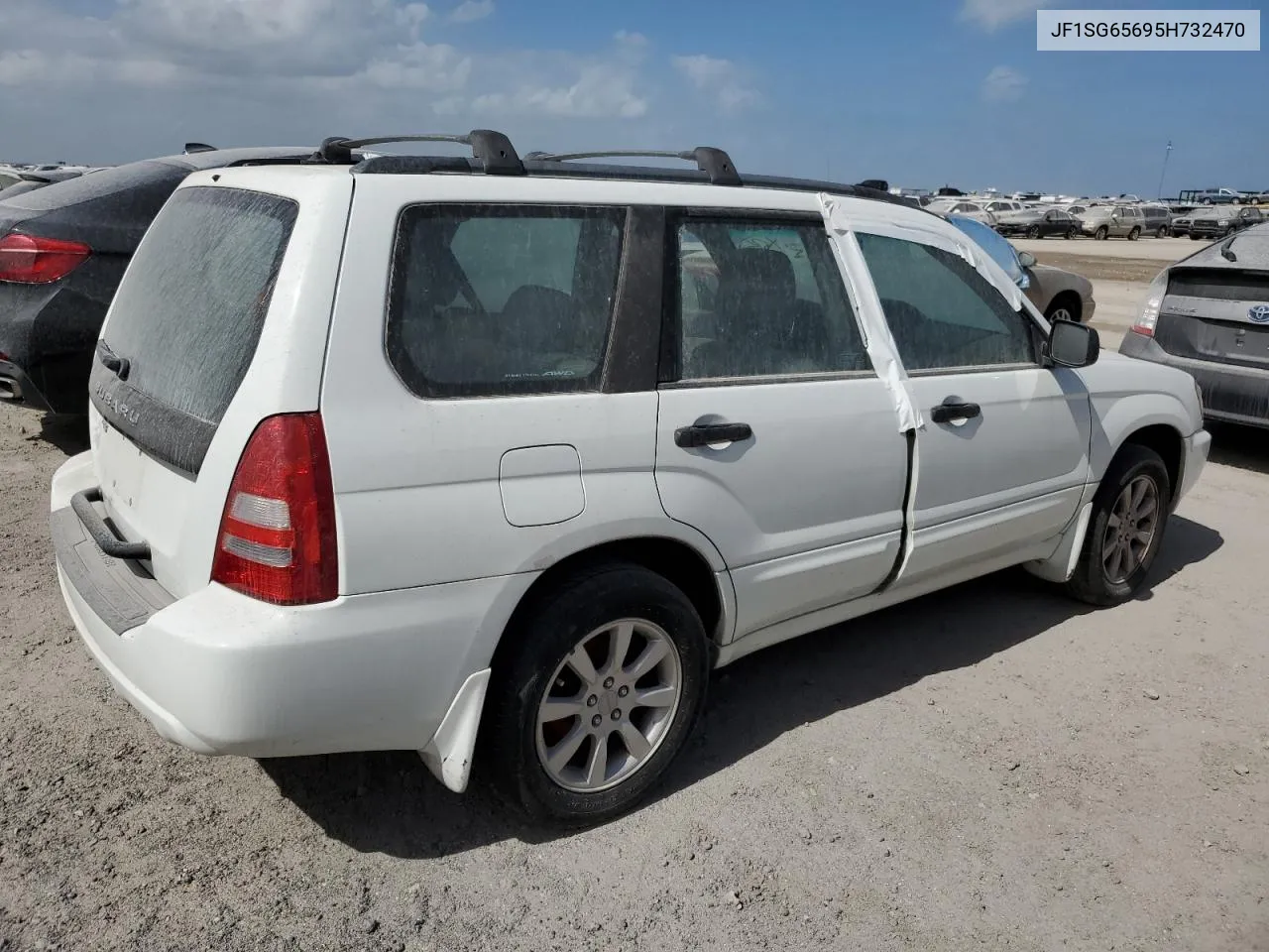 2005 Subaru Forester 2.5Xs VIN: JF1SG65695H732470 Lot: 77008324