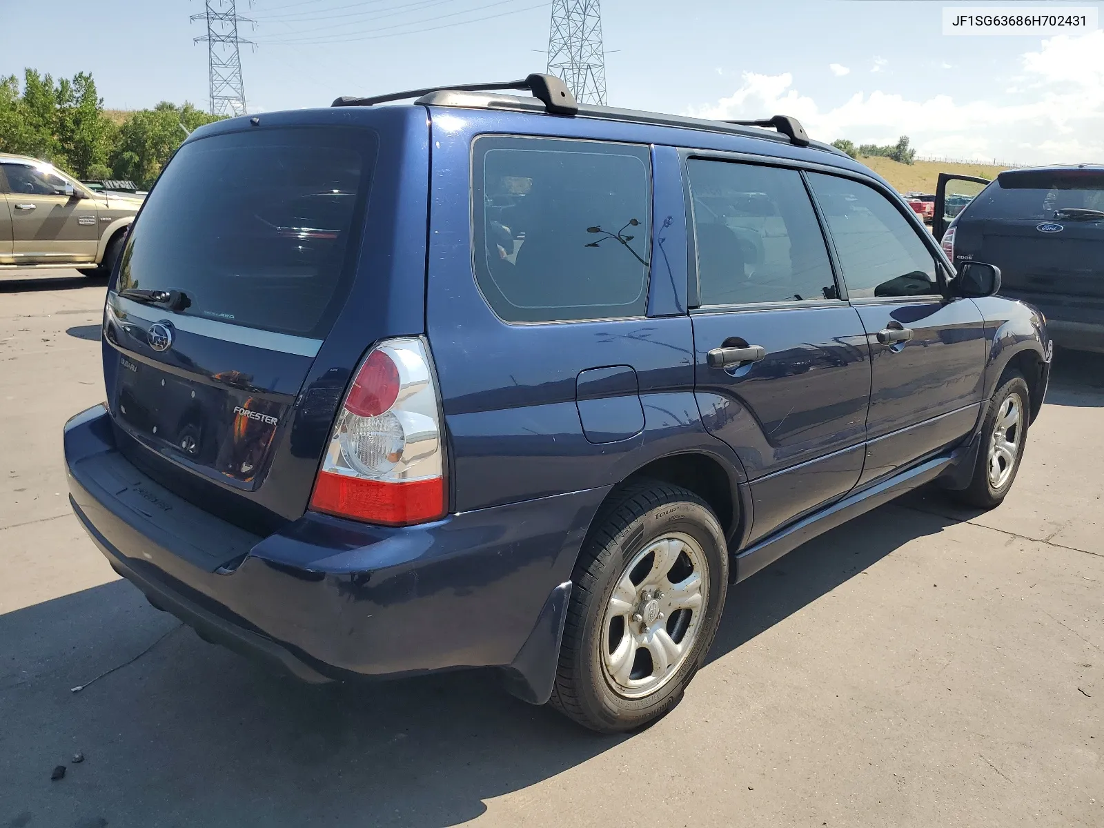 2006 Subaru Forester 2.5X VIN: JF1SG63686H702431 Lot: 65747204