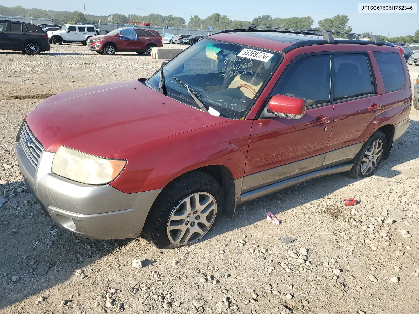 2006 Subaru Forester 2.5X Ll Bean VIN: JF1SG67606H752346 Lot: 66369074