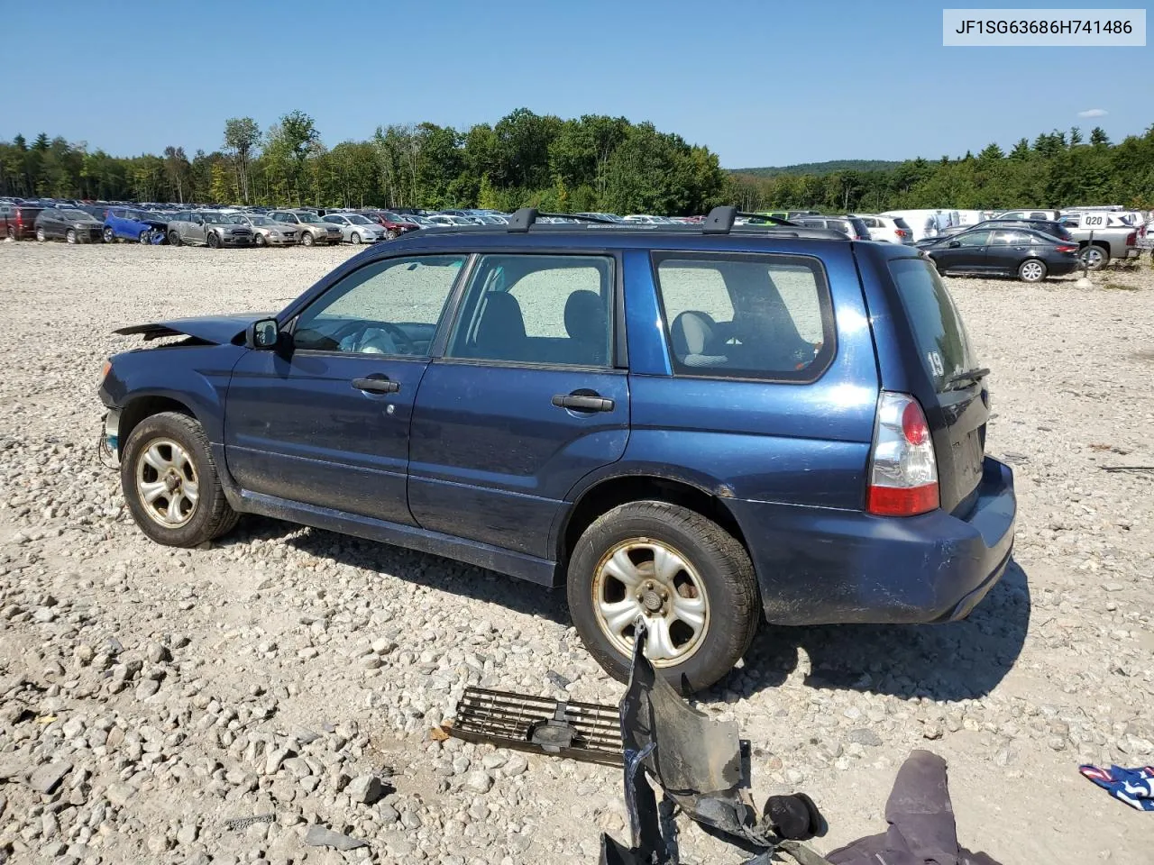 2006 Subaru Forester 2.5X VIN: JF1SG63686H741486 Lot: 70025004