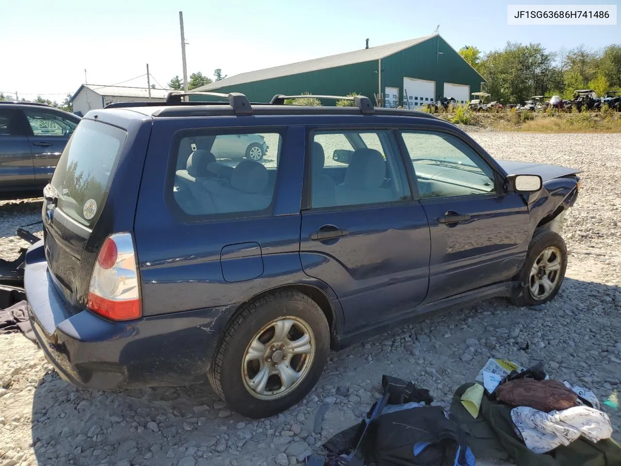 JF1SG63686H741486 2006 Subaru Forester 2.5X