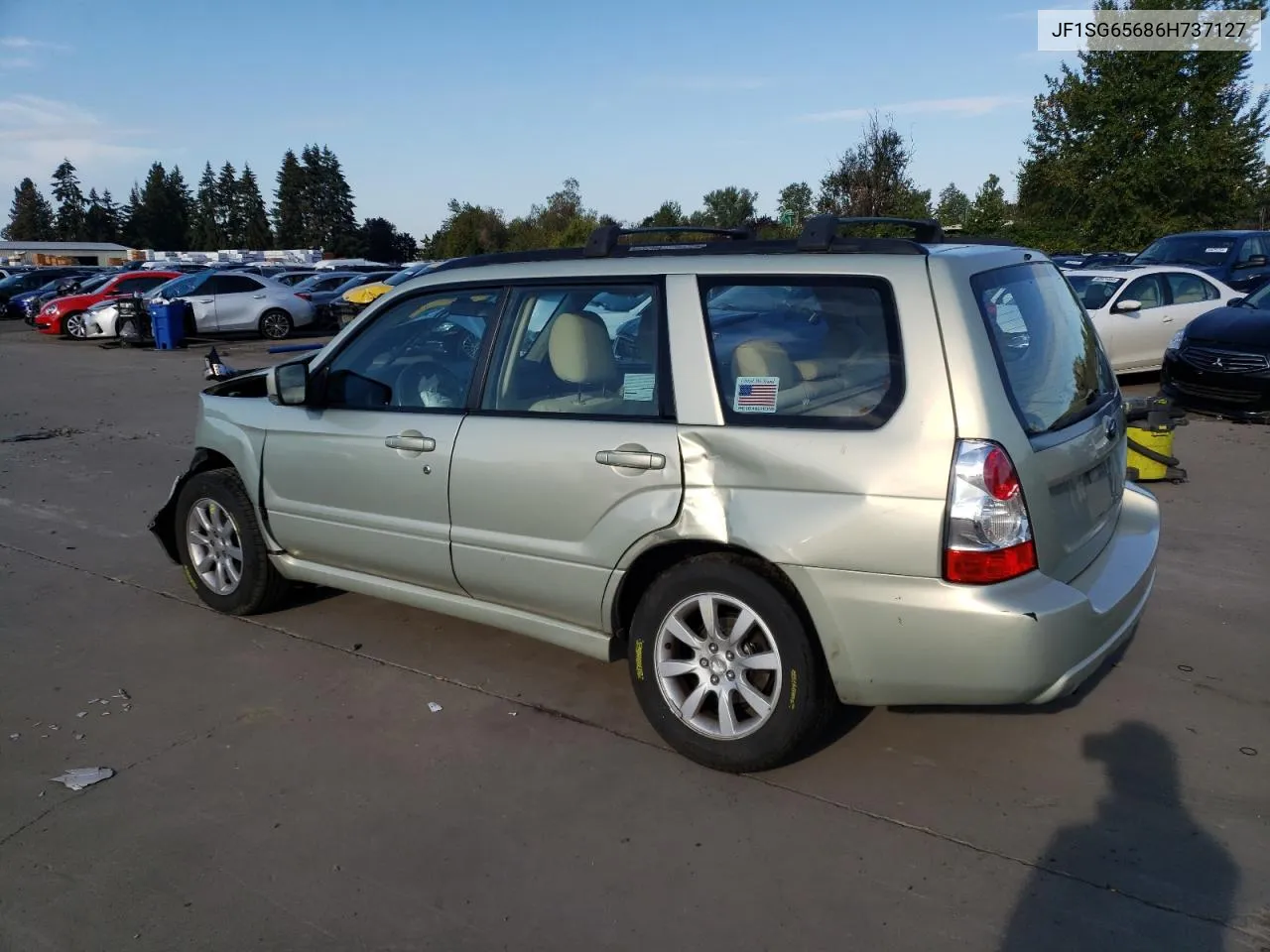 2006 Subaru Forester 2.5X Premium VIN: JF1SG65686H737127 Lot: 71682144