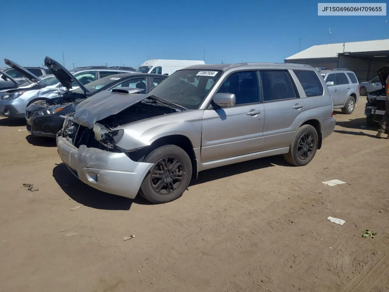 2006 Subaru Forester 2.5Xt VIN: JF1SG69606H709655 Lot: 72007934