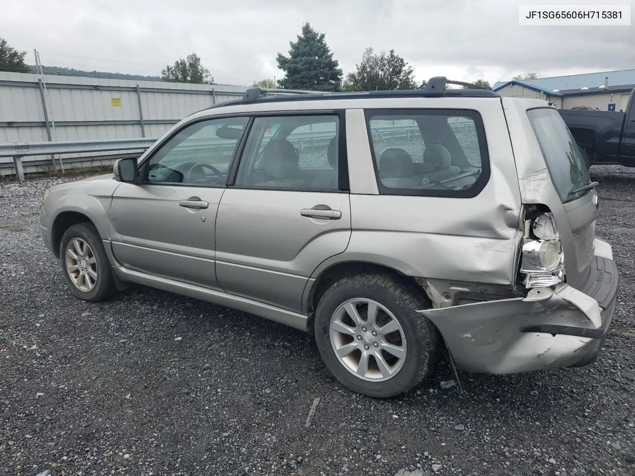 2006 Subaru Forester 2.5X Premium VIN: JF1SG65606H715381 Lot: 72973334