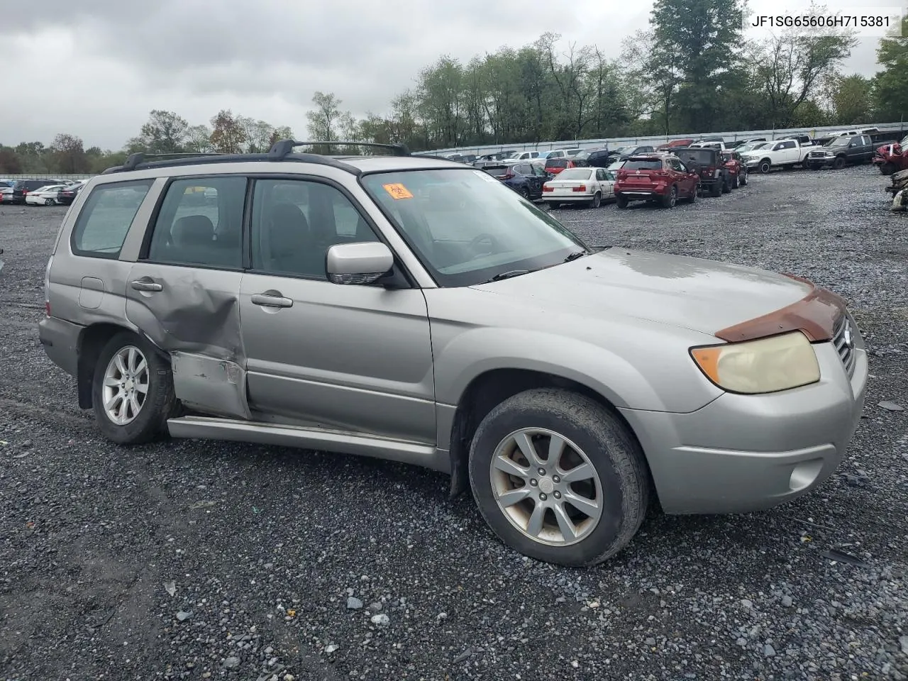 2006 Subaru Forester 2.5X Premium VIN: JF1SG65606H715381 Lot: 72973334