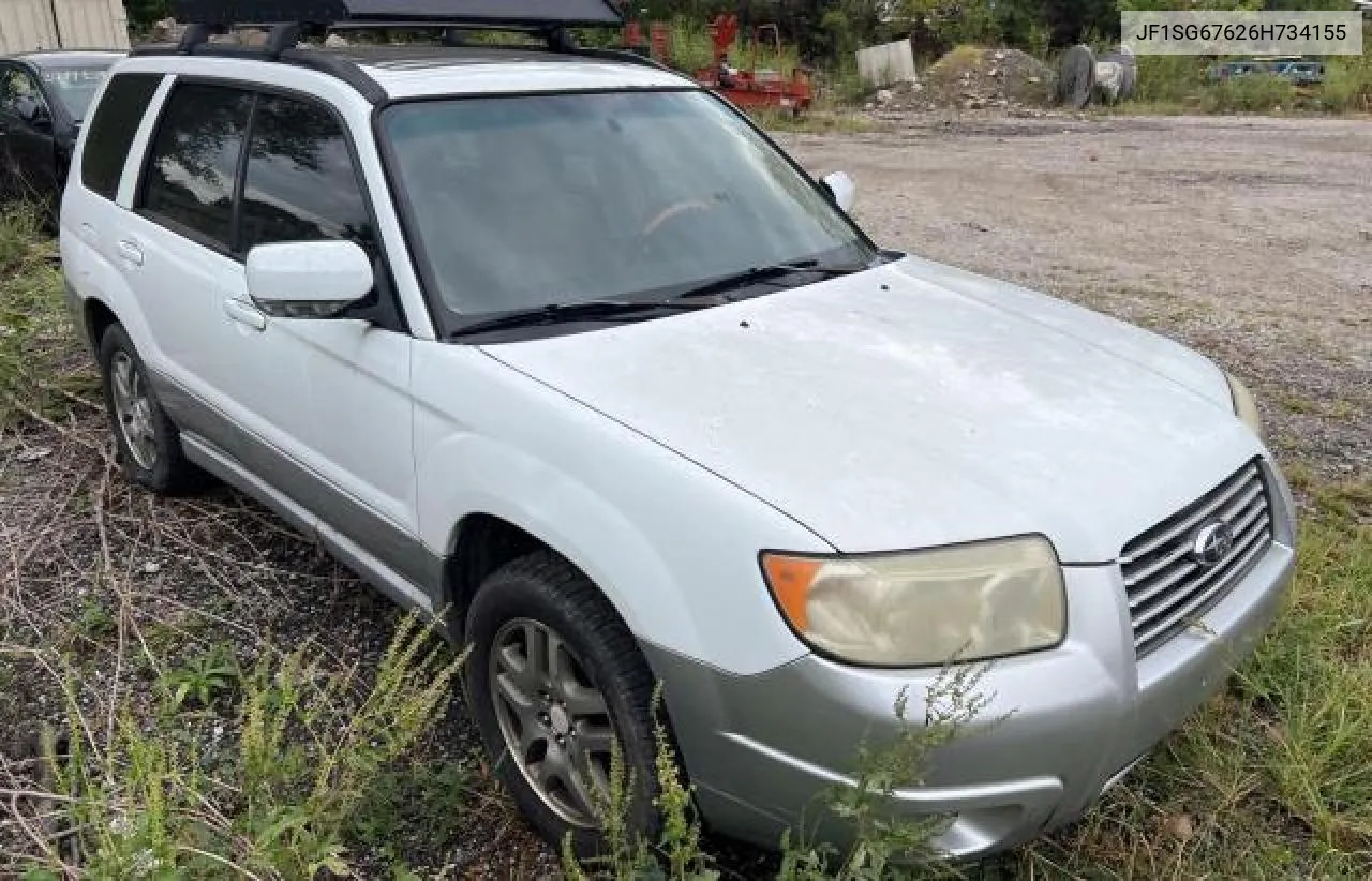 2006 Subaru Forester 2.5X Ll Bean VIN: JF1SG67626H734155 Lot: 73125974