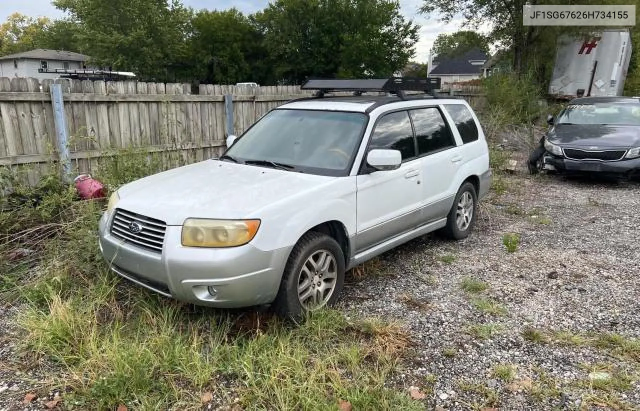 2006 Subaru Forester 2.5X Ll Bean VIN: JF1SG67626H734155 Lot: 73125974