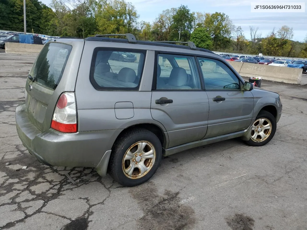 2006 Subaru Forester 2.5X VIN: JF1SG63696H731033 Lot: 73341864