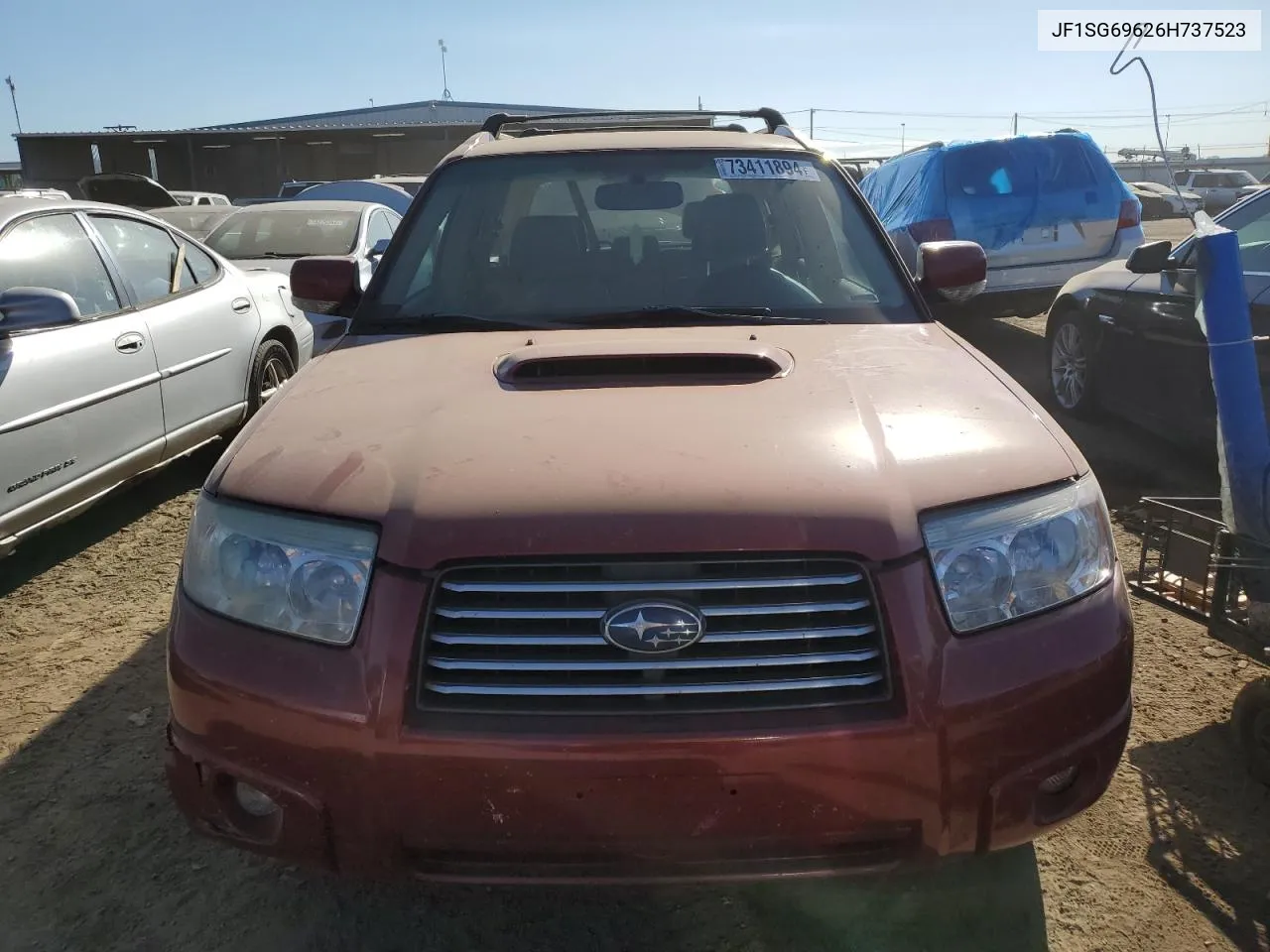 2006 Subaru Forester 2.5Xt VIN: JF1SG69626H737523 Lot: 73411894