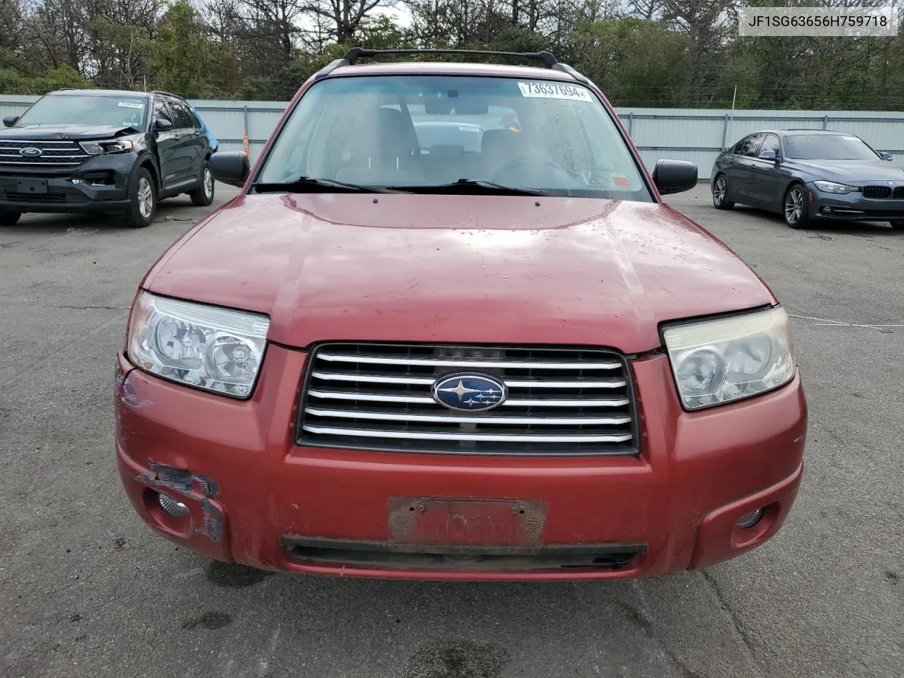 JF1SG63656H759718 2006 Subaru Forester 2.5X