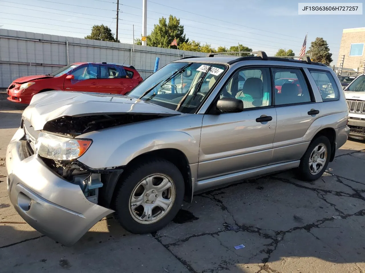 2006 Subaru Forester 2.5X VIN: JF1SG63606H727257 Lot: 73688424