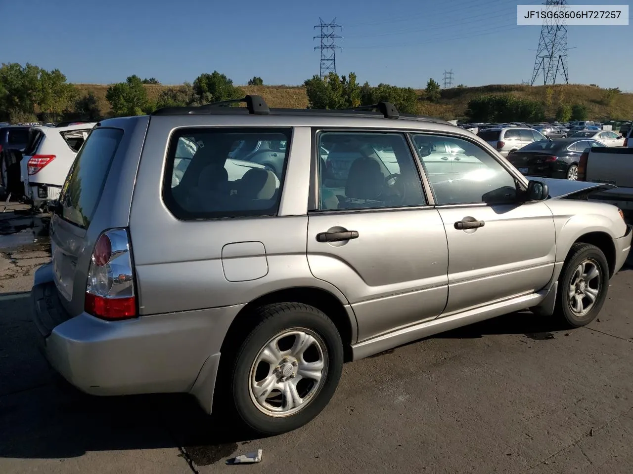 2006 Subaru Forester 2.5X VIN: JF1SG63606H727257 Lot: 73688424