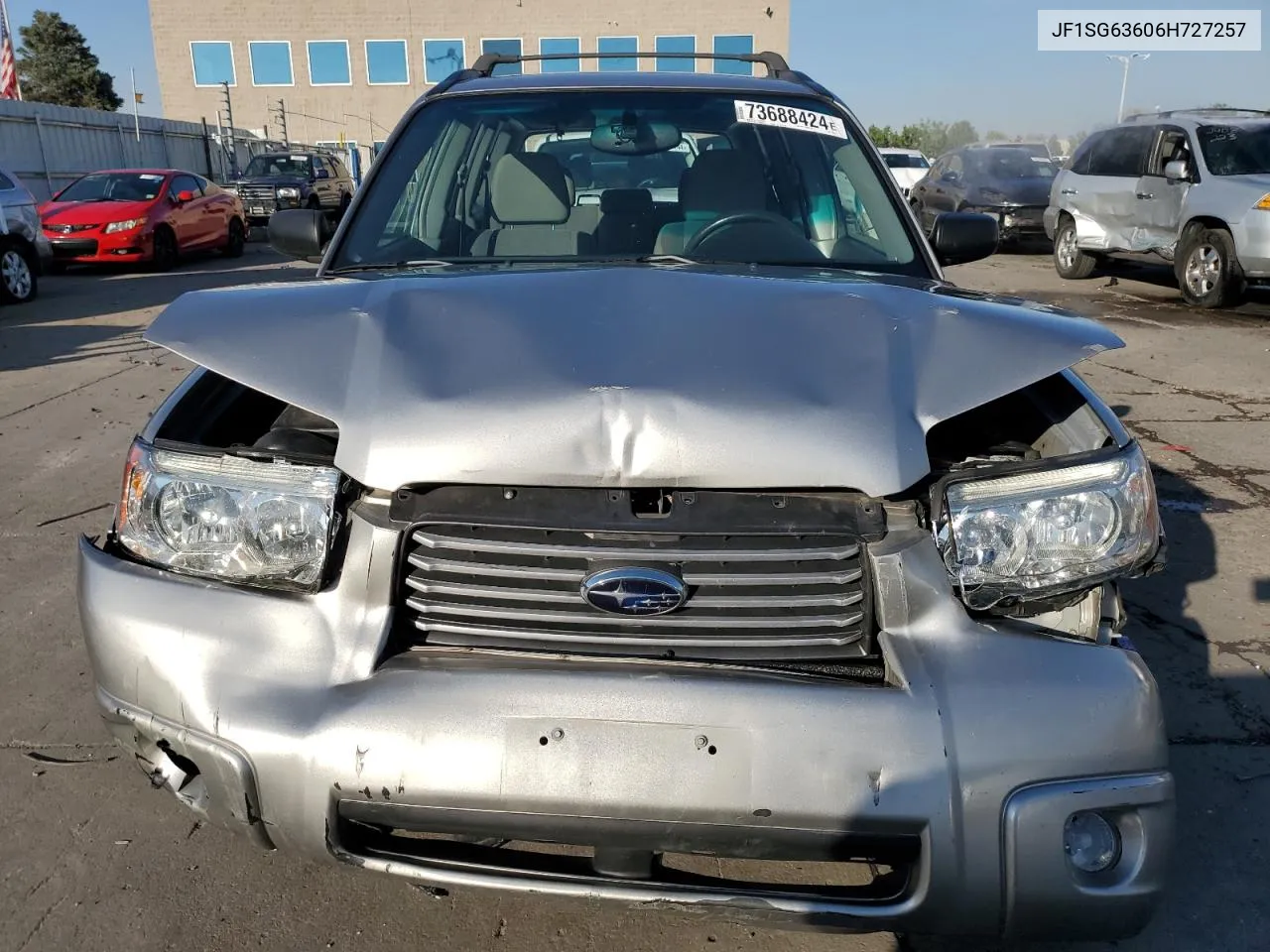 2006 Subaru Forester 2.5X VIN: JF1SG63606H727257 Lot: 73688424