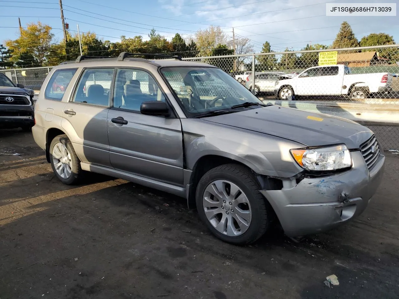 2006 Subaru Forester 2.5X VIN: JF1SG63686H713039 Lot: 73804074