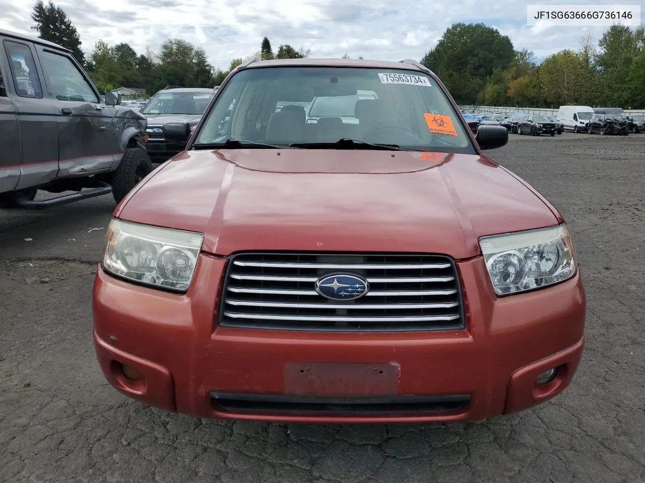 JF1SG63666G736146 2006 Subaru Forester 2.5X