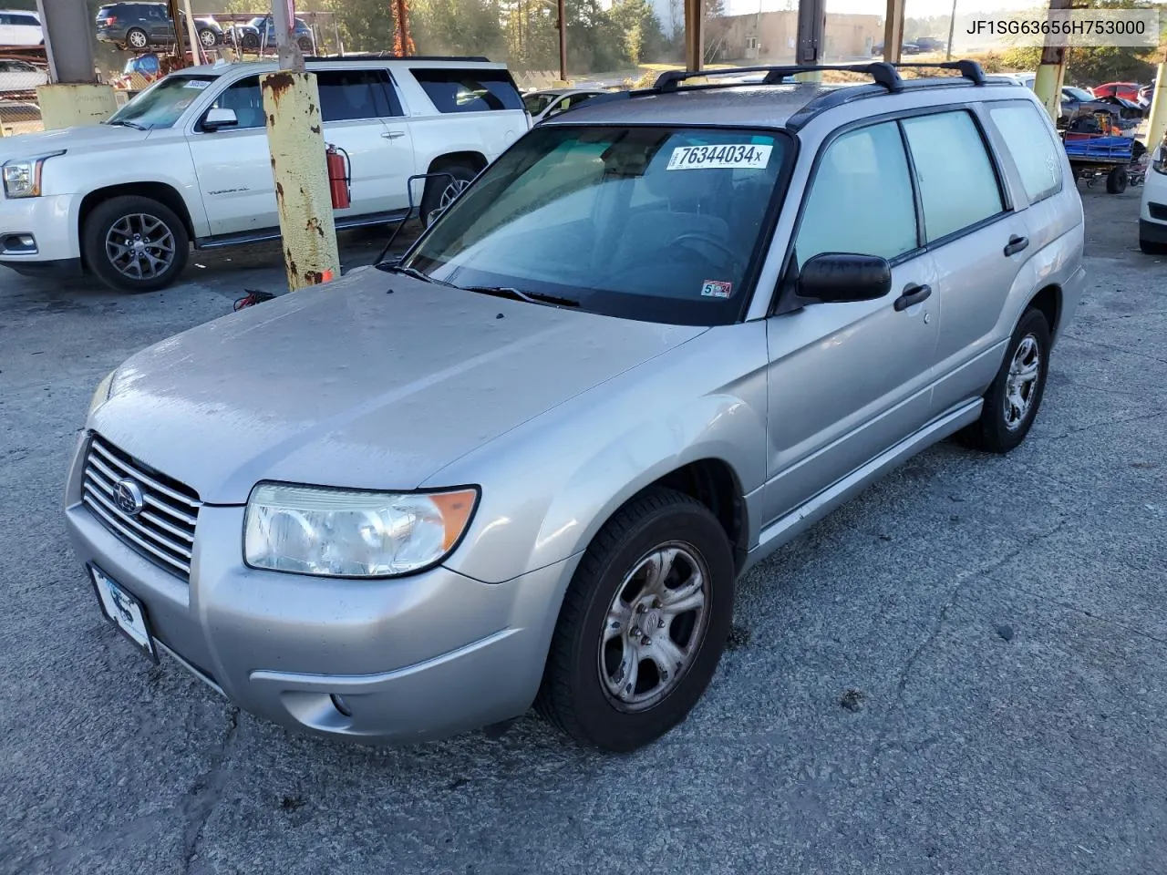 2006 Subaru Forester 2.5X VIN: JF1SG63656H753000 Lot: 76344034